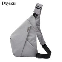 2020 chest pack bags unisex single shoulder bags waterproof nylon travel crossbody bag anti theft waterproof simple bags