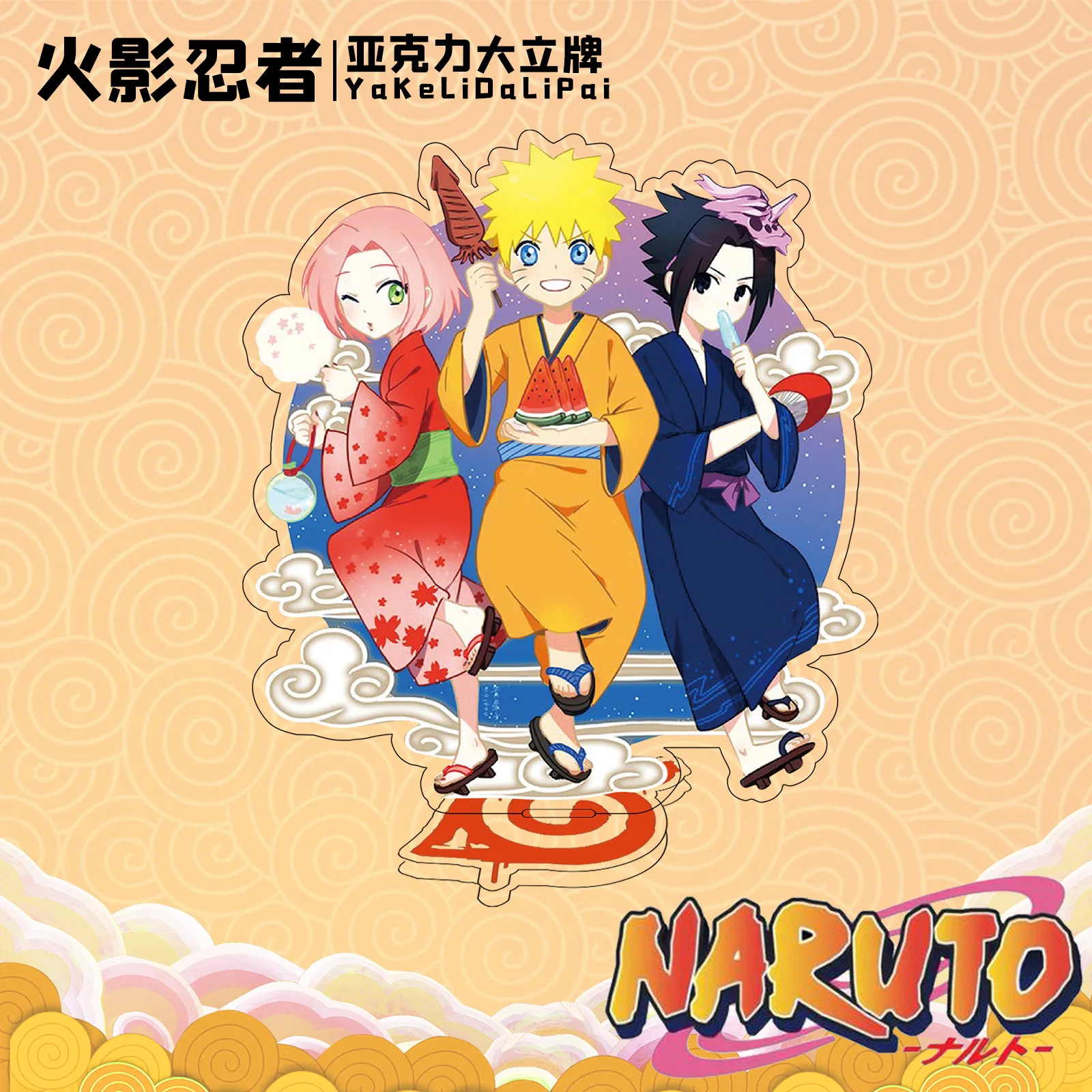 

Wholesale 16cm Naruto Anime Figure Acrylic Stand Model Toys Uchiha Itachi Kakashi Action Figure Decoration Cosplay Collect Gift