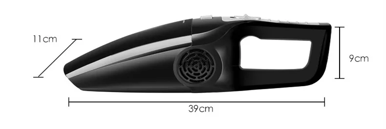 Автомобильный пылесос ручной 12V 120W Мощный пылесос для автомобильной для сухой и влажной уборки двойного назначения Фильтр Пылесос