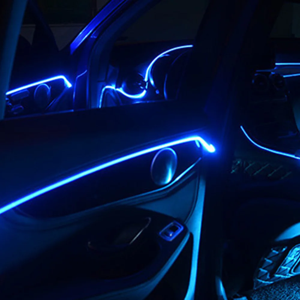 

Colorful Cold Light App Controls Bifurcated Line Light Guiding Atmosphere Lamp Panel Decorative Light Black (1 to 5 RF-Cigarette