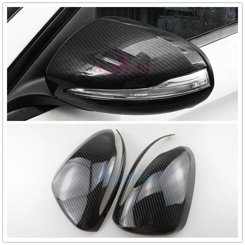 

For Mercedes Benz AMG E Class 2016 2017 2018 W213 E200 E300 E400 Car Styling Rearview Mirror Cover Side Wing Cap Shell Case Trim