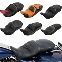 Motorcycle Two-Up Seat For Harley Touring Street Glide Electra Glide Road King Ultra CVO 2009-2022 2019 2018