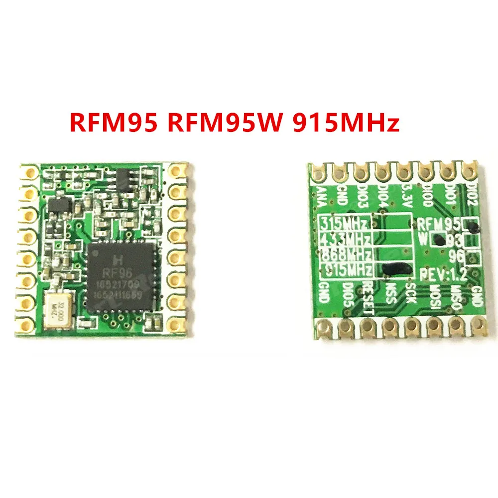LoRa RFM95 RFM95W SX1276 915 МГц RFM95W-915S2 модуль беспроводной приемопередатчика для США