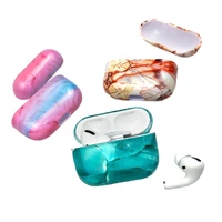 fashion luxurious marble texture case cover for airpods pro wireless headphone accessories earphone sleeve for air pods pro case
