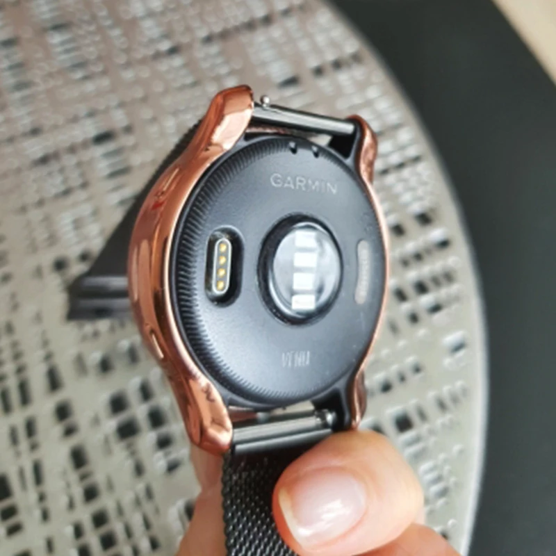Отличный силиконовый защитный чехол для Garmin Vivoactive 3 музыкальный Мягкий из ТПУ