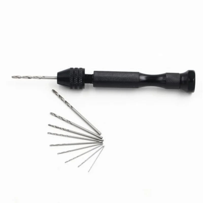 Hand Twist Drill /0.3-3.4mm Black Drilling Tool Set / Stationery Amber Thousand Eye Diamond Bodhi Walnut | Инструменты
