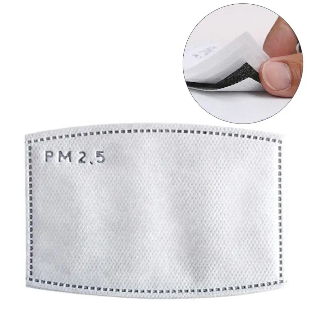 

10Pcs Protective Mask Dust Mask Respirator Anti-pollution Anti-smog PM2.5 Washable Reusable Face Masks For Riding