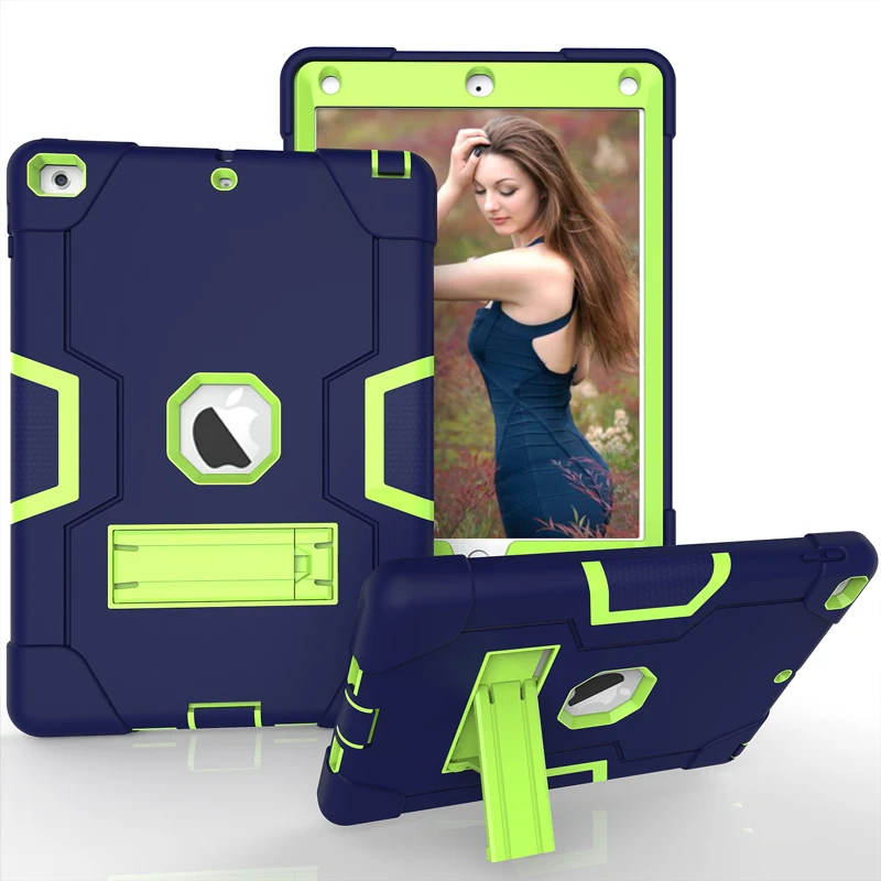 

Case for iPad 10.2 2019 2018 2017 9.7 Air 1 2 3 Pro 10.5 11 2020 Mini 4 5 6 8th 7th Generation Heavy Duty Shockproof Kids Cover