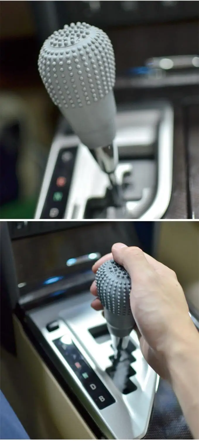 Универсальный автомобильный силиконовый чехол для ручки переключения передач