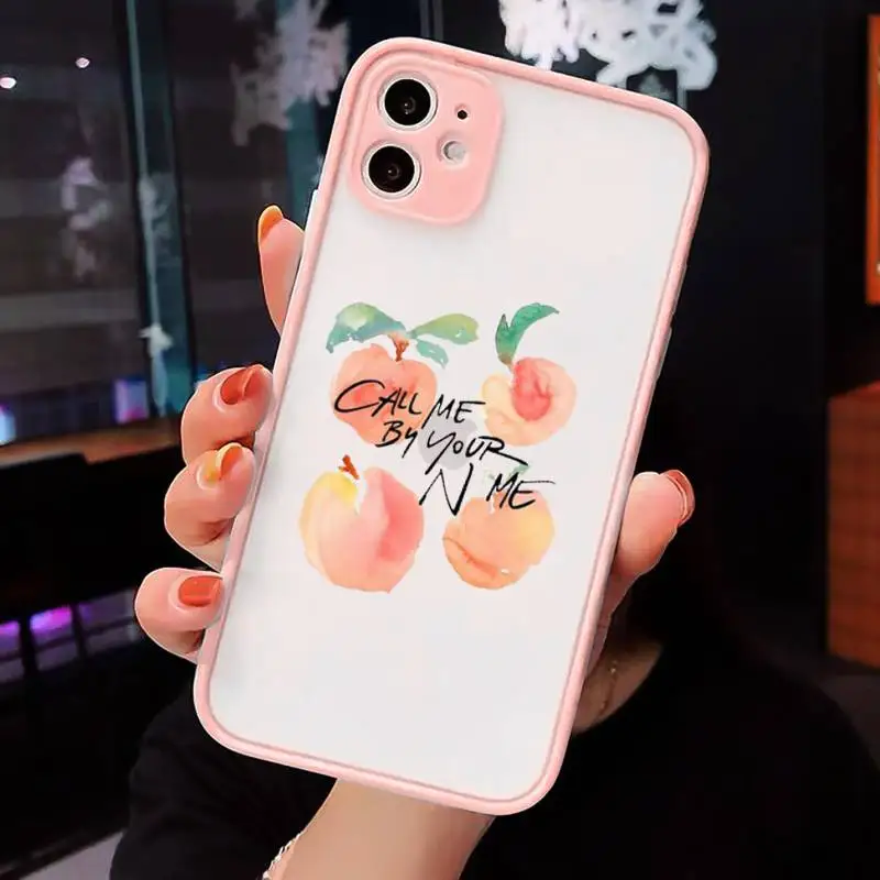 

Call Me by Your Name Phone Cases Matte For iPhone 12 Mini 11 Pro XR XS Max 7 8 Plus X Hard PC Back Cover