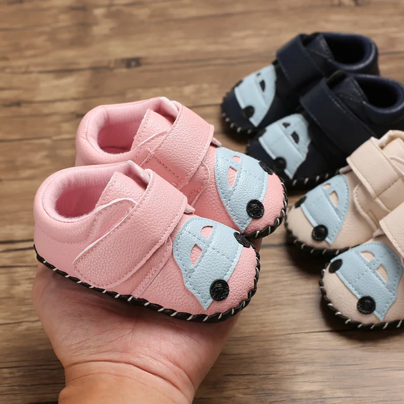 

Новинка; Классические спортивные кроссовки из искусственной кожи для новорожденных мальчиков и девочек; Обувь для первых шагов; Нескользящ...