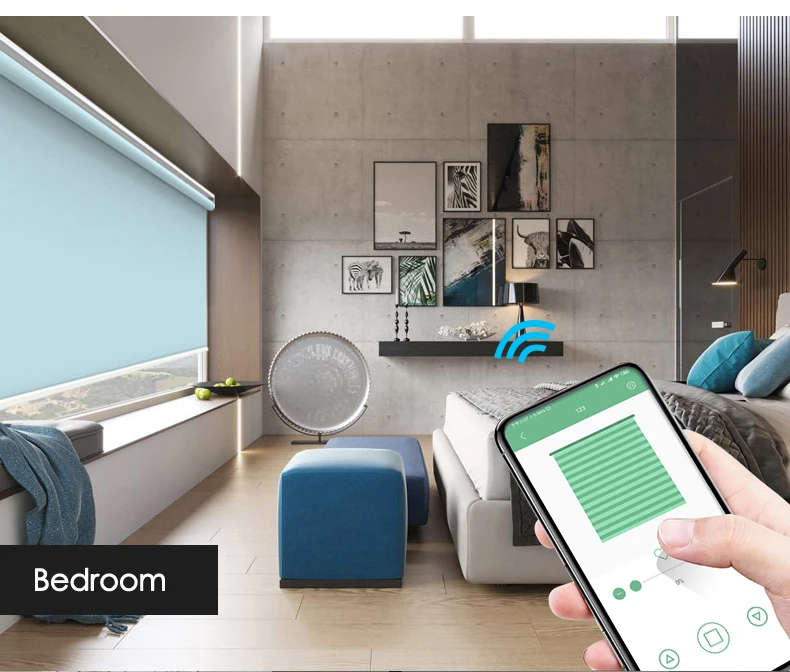 Casaya моторизованные окна водонепроницаемый рулонные шторы bluetooth управление Смарт электрические Наружные Жалюзи