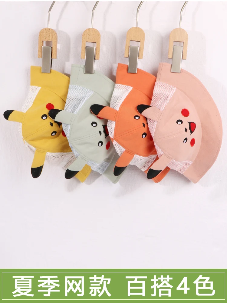 Летняя Панама для детей Весенняя тонкая тканевая пляжная шляпа мальчиков и