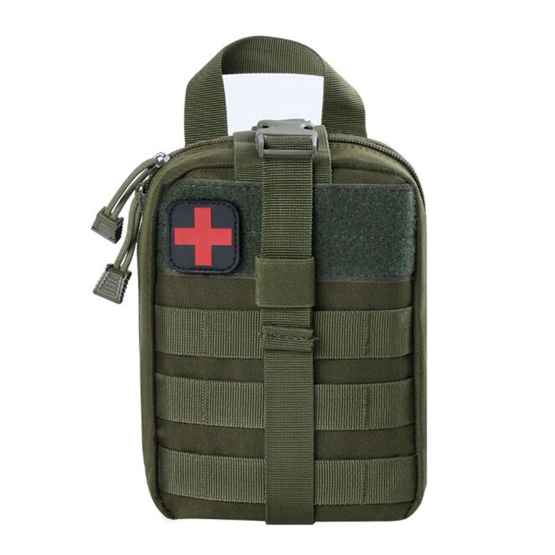 Black Red PVC Rubber Swiss Cross Fingerboard Medical Rescue Nursing Staff Tactical Soldier Backpack Hat Fight Badge image 3