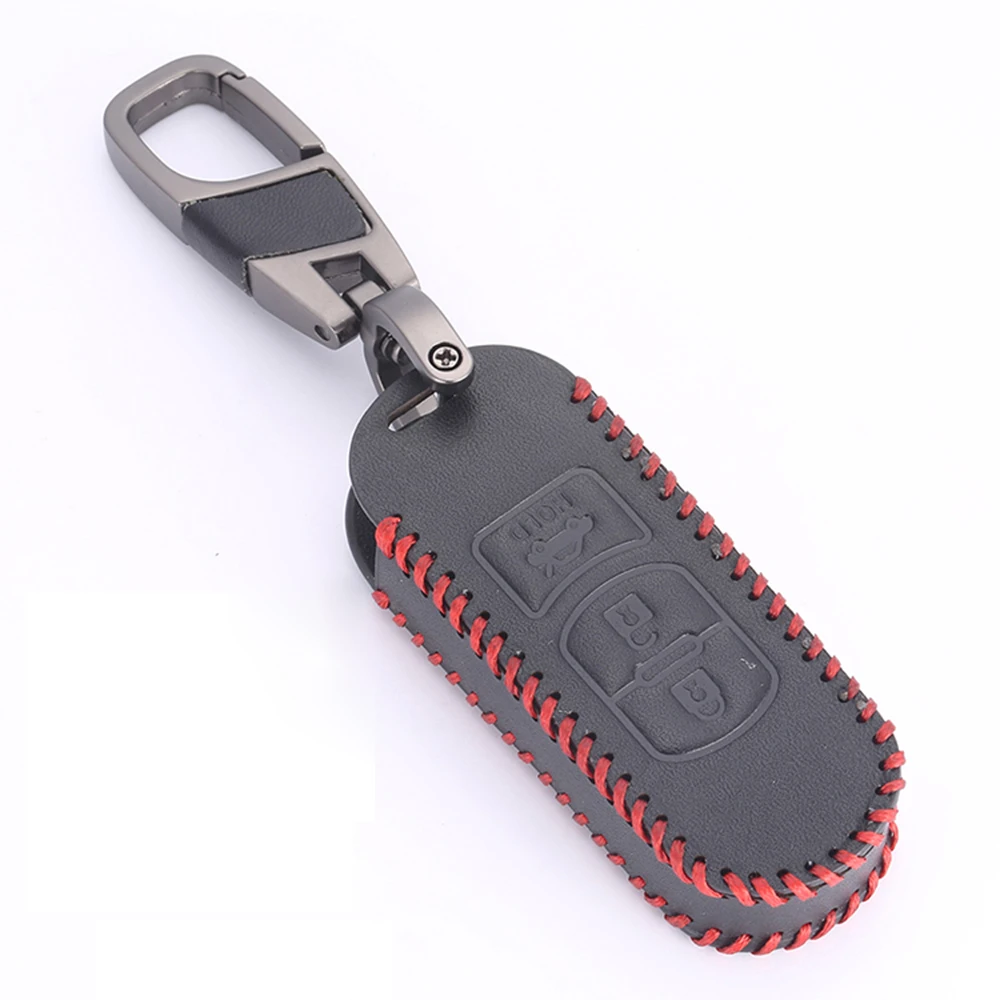 

Кожаный чехол для автомобильного ключа для Mazda 2 3 5 6