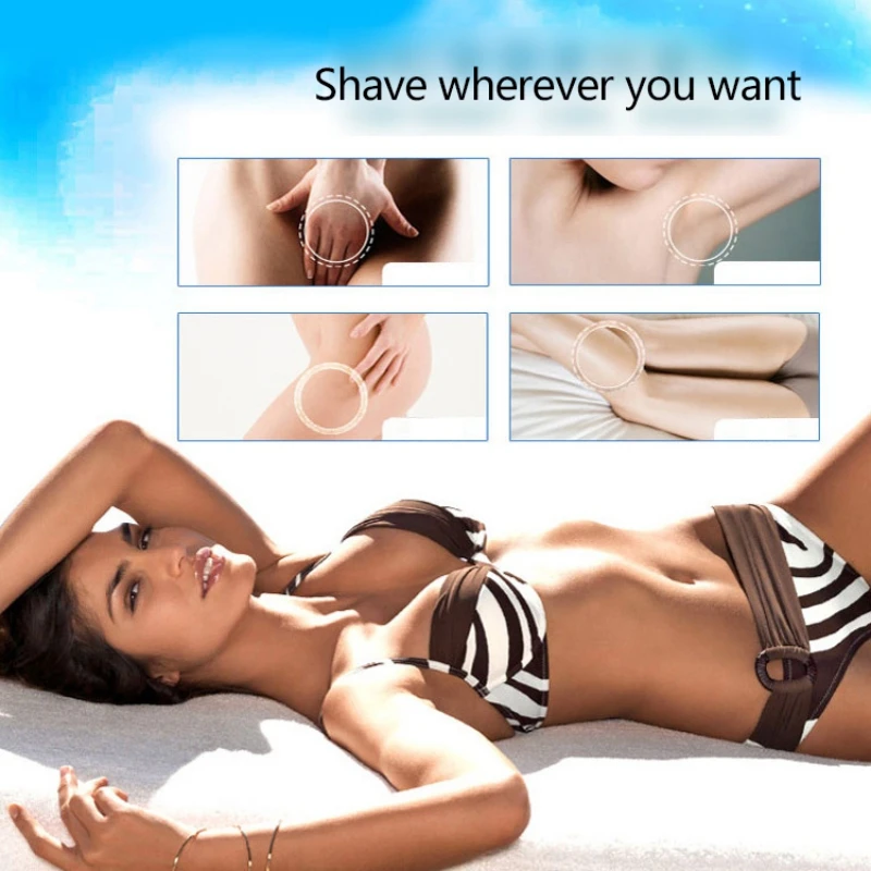 Электрический эпилятор для удаления волос зарядка бритва машинка продукт ног