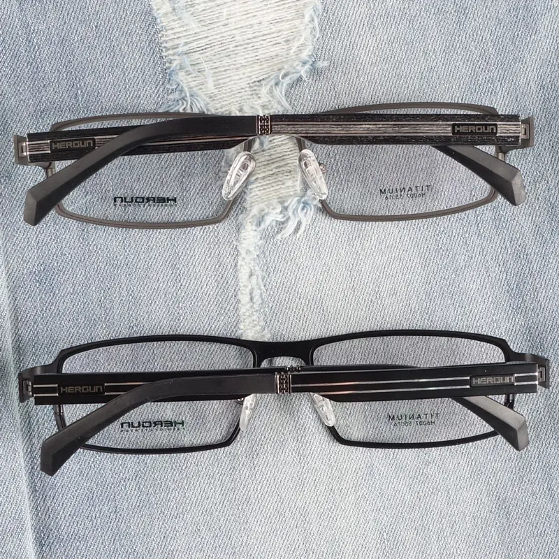 Титановые очки по рецепту для мужчин близорукость/дальнозоркость/астигматизм |