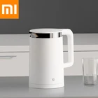 Электрический чайник Xiaomi Mijia, кухонный термоизоляционный водонагреватель с контролем температуры, 1,5