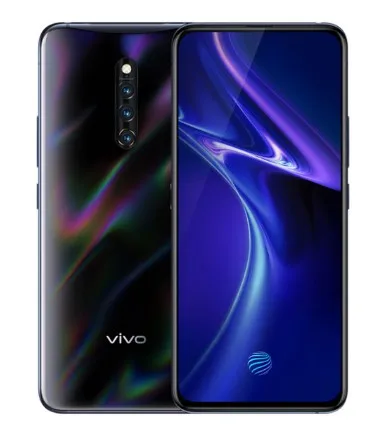 Черный Vivo X27 Pro экран отпечатков пальцев мобильный телефон 6,7 дюймов 8 ГБ+ 256 ГБ Snapdragon 710 Восьмиядерный Android 9,0 48.0MP Smar - Цвет: Черный