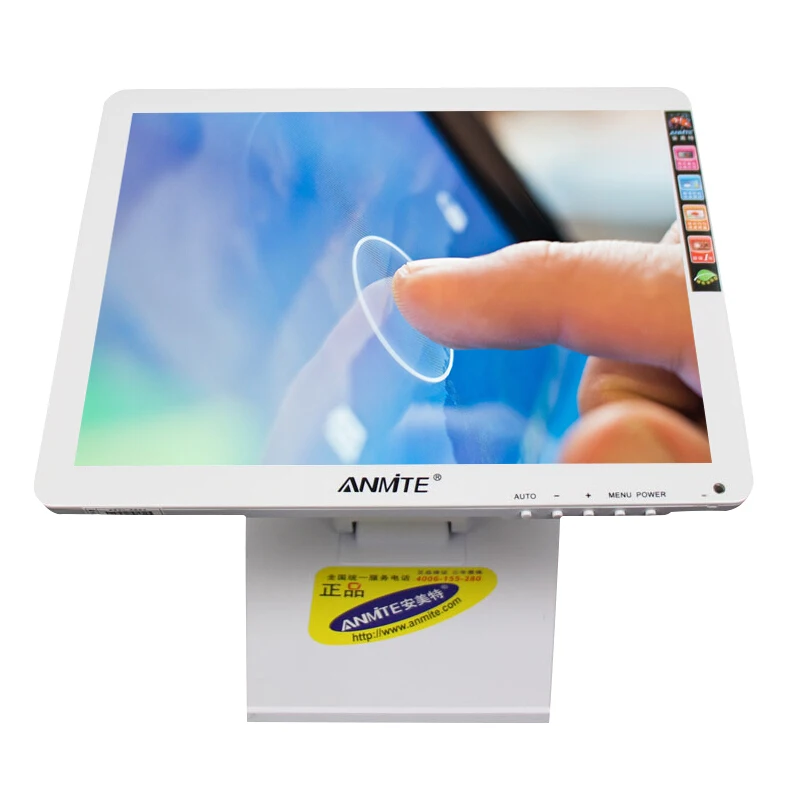 Anmite 17 &quotTFT Lcd сенсорный монитор сердечного ритма опционно Резистивный/емкостный