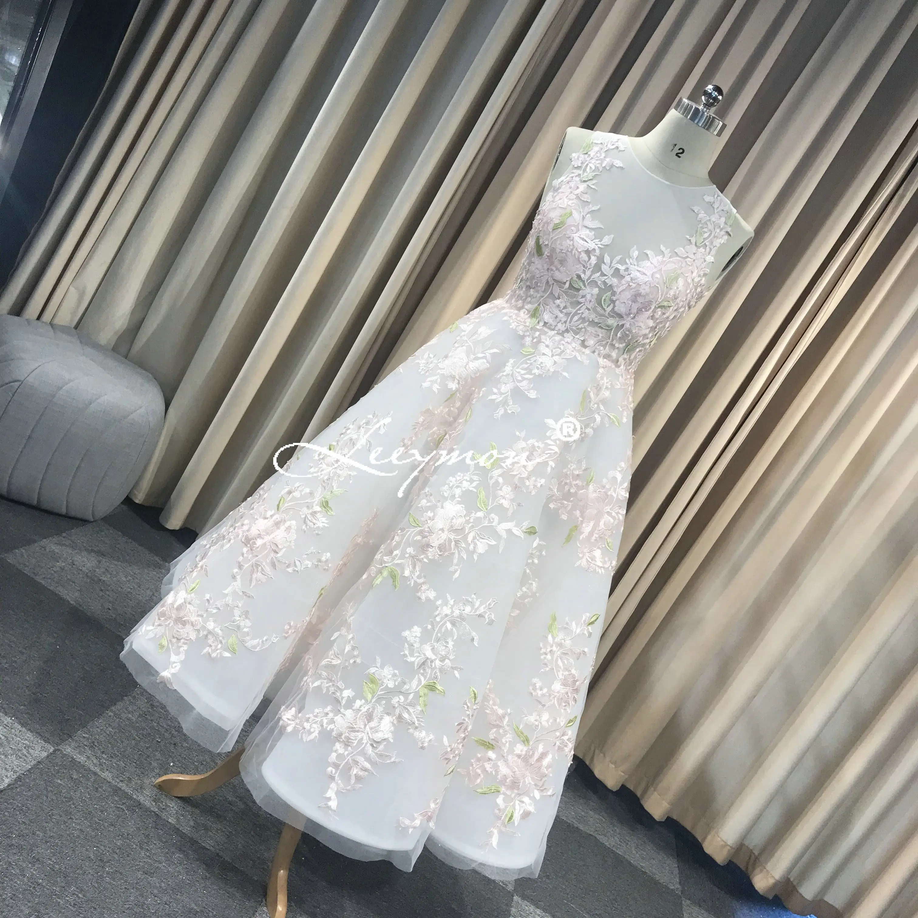 Leeymon 2020 платье для выпускного вечера с аппликациями без рукавов вечернее длинное