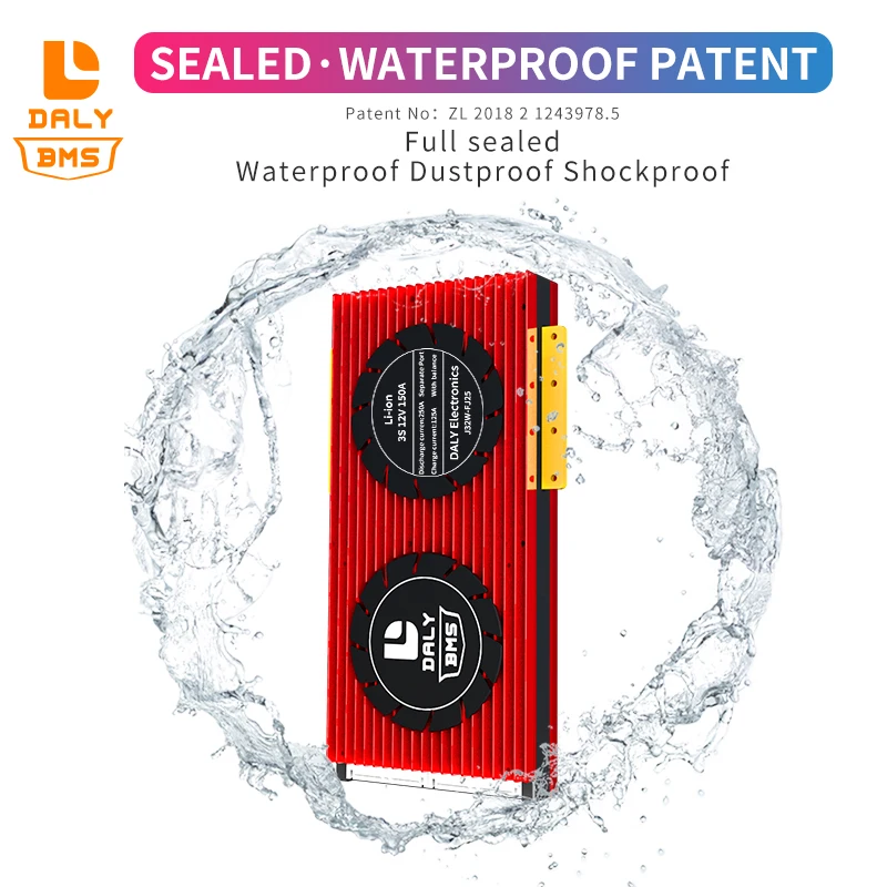 082 18650 15С LiFePO4 3.V bms 48v 80A 100A 120A 150A 200A BMS Lifepo4 батарея Защищенный Литий панели солнечных