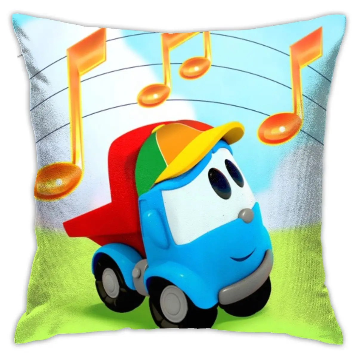 

Чехол для подушки Leo The Truck 1845, чехол для подушки, подушка, обнимающая подушка, чехол 65x65