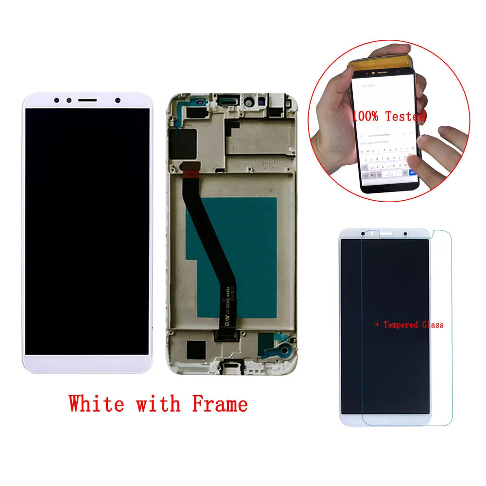 Для huawei Y6 ATU-L21 ATU-LX3 ATU-L31 L11 L22 L42 ЖК-дисплей сенсорный экран Рамка для huawei Y6 Prime закаленное стекло