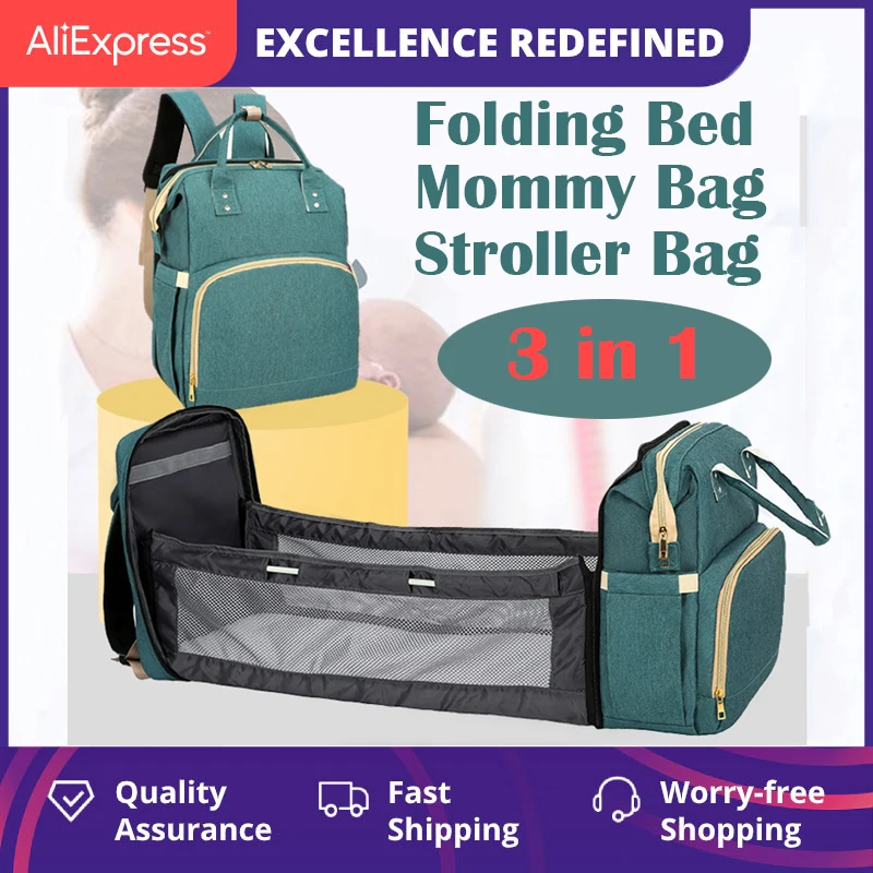 Сумка для подгузников многофункциональные детские сумки кровати сумка кормящих