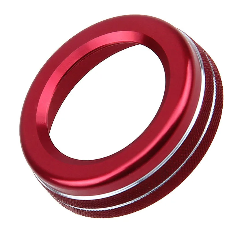 Кольцо регулировки громкости автомобиля обшивка синего красного серебристого