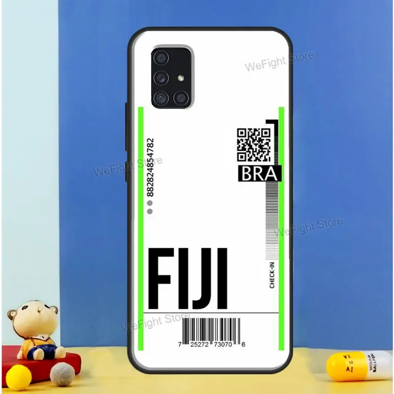 Летать билетов авиабилетов путешествия этикетки для Samsung A51 A31 A11 A20e A21S чехол Galaxy A71
