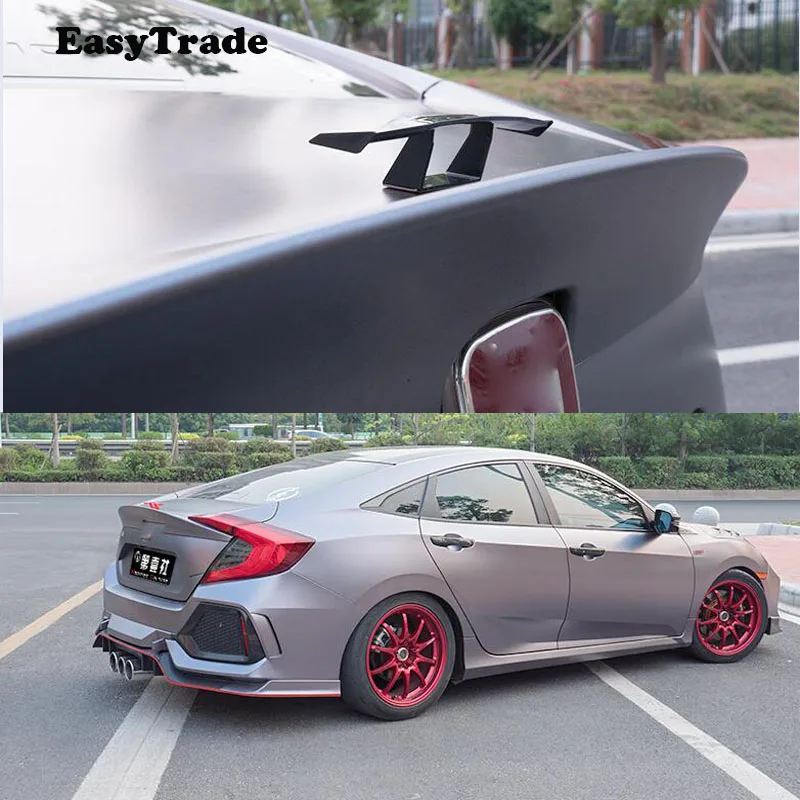 Мини автомобиль модифицированный спойлер заднего крыла для Honda Civic 2016-2018 10-го