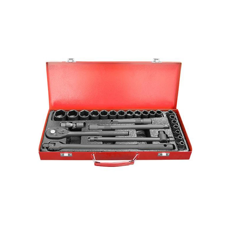 

26 Pcs Steel Combination Tool Set Car Repair Wrench Batch Head Ratchet Pawl Socket Spanner Screwdriver Household