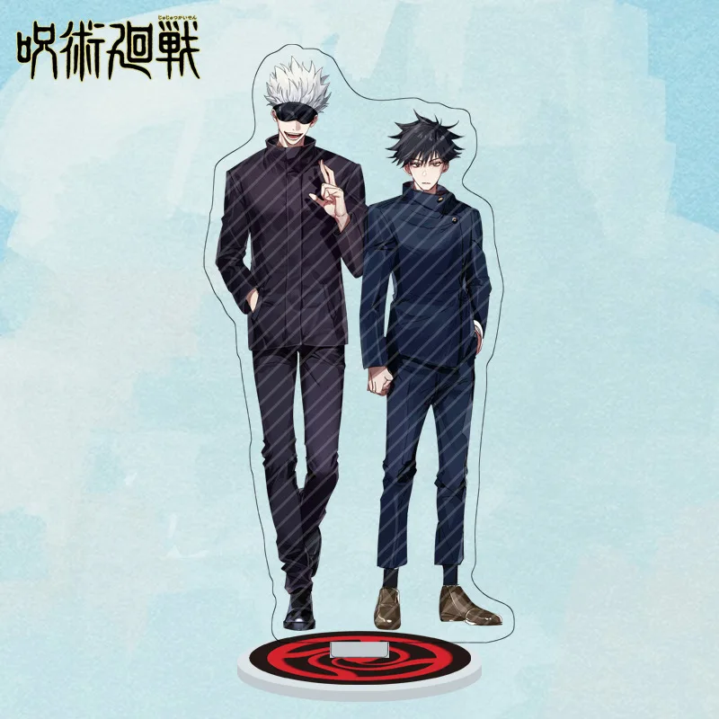 

Японская фигурка аниме юютсу кайсена итадора Юджи годзо Сатору, двусторонняя акриловая большая подставка, украшения, коллекционные предме...