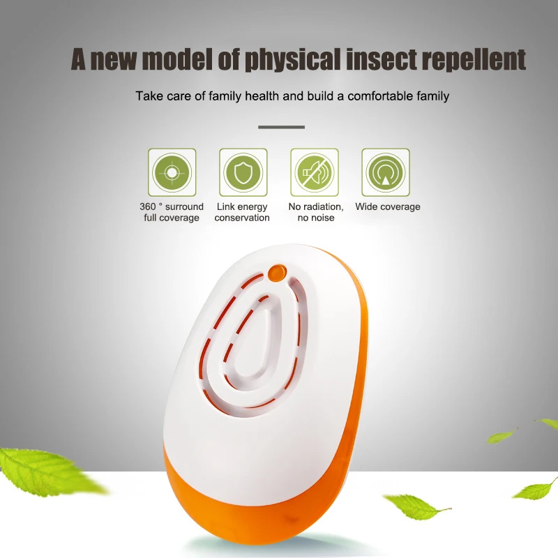 

Ultrasonic Pest Repeller Plug in Pest Electronic Repellent Indoor Rodent/Insect Deterrent Control Mice Rats Mosquitos SD