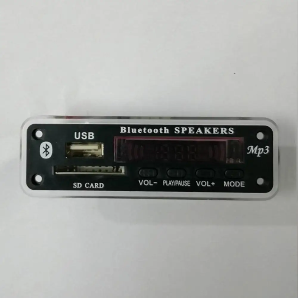 Автомобильный Динамик модуль FM-радио USB SD карта беспроводной Bluetooth 5 0 MP3 декодер