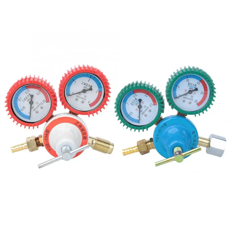 Кислородный ацетиленовый калибр редуктор давления редукционный клапан для