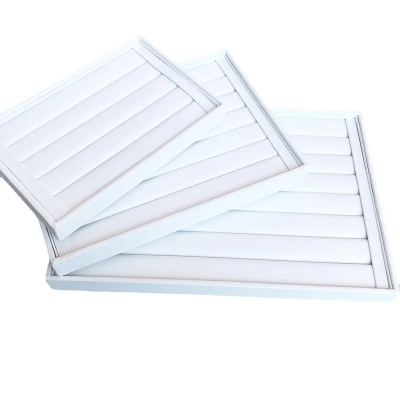 Поднос для демонстрации колец и серег из ПУ кожи органайзер модных ювелирных