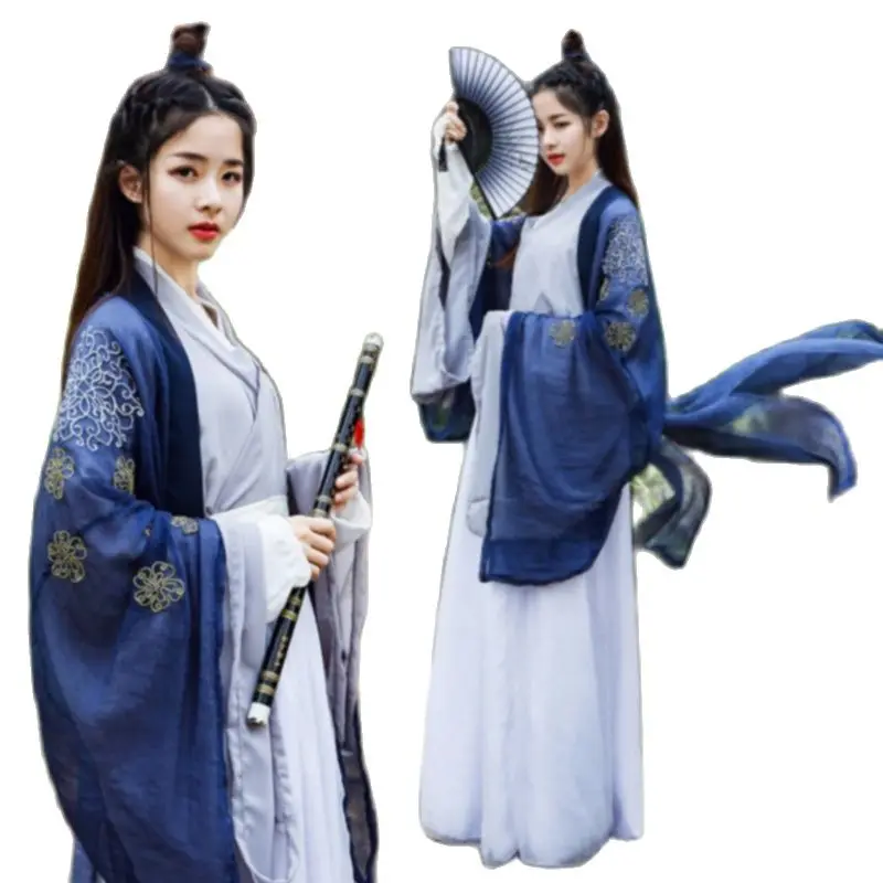 Мужская рубашка с принтом Hanfu новинка одежда для студентов современный женский