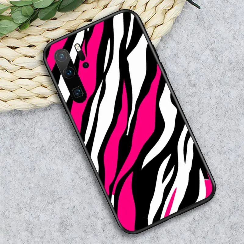 

Zebra black and white stripes animal Phone Case For Huawei honor Mate P 10 20 30 40 i 9 8 pro x Lite smart 2019 nova 5t