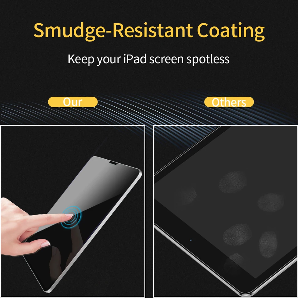 2 шт. закаленное стекло CHOETECH для Apple iPad Pro 2018 11 дюймов полная защита экрана планшета