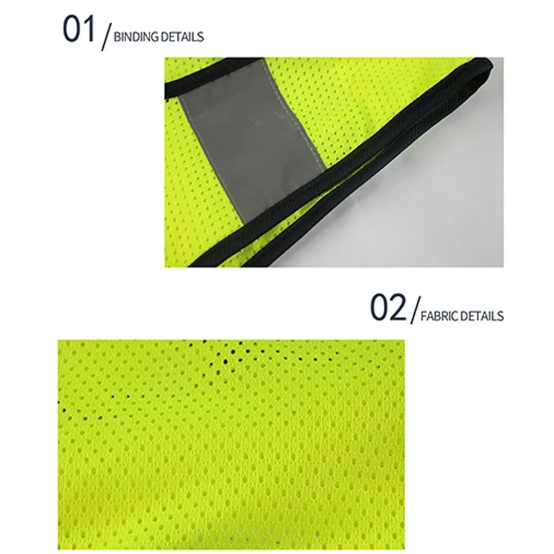 

Kids Running Reflective Mesh Vest Lightweight Children Riding Safety Outdoor Sport Safety Decorations Vest Multipurpose