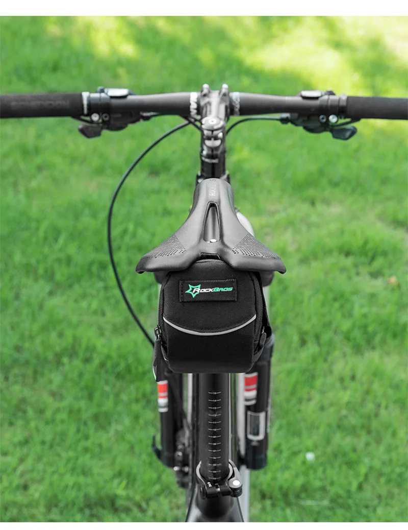ROCKBROS непромокаемые MTB велосипедное седло сумки светоотражающие Горная дорога велосипед хвост сумки 4 цвета открытый сиденье велосипедные аксессуары