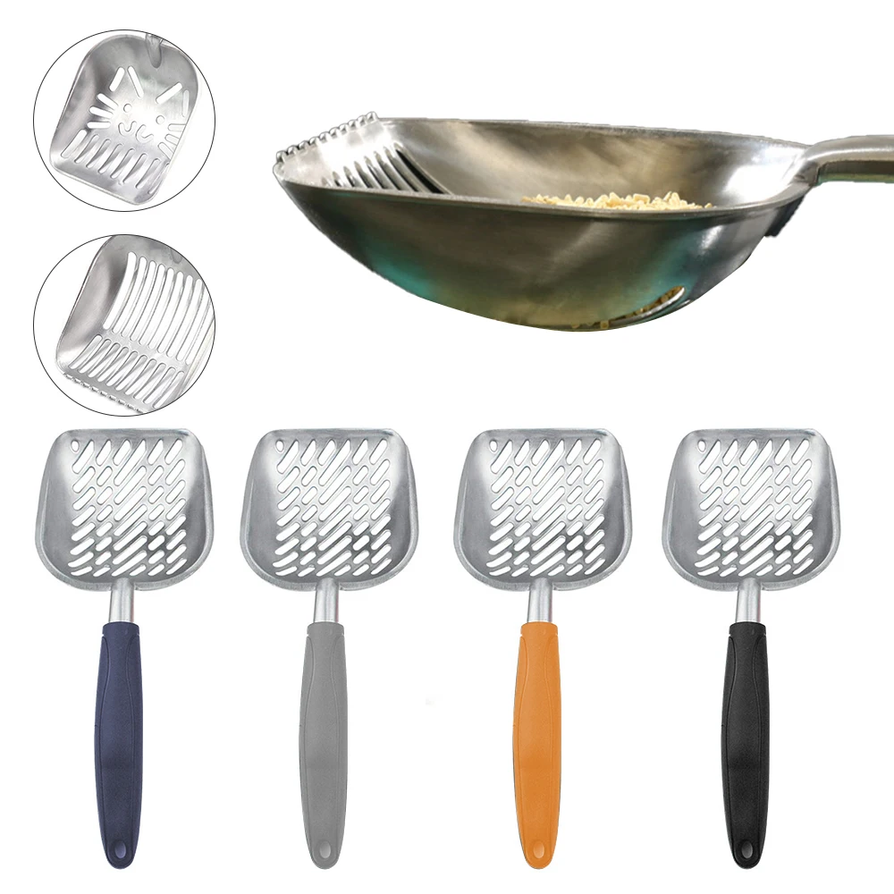 Очистка туалета и песка для кошек металлическая Лопата кошачьих туалетов