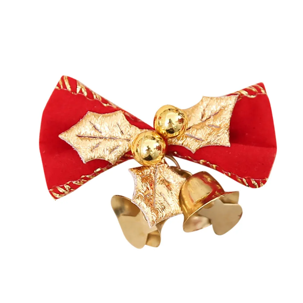 10 шт. ручной работы Рождественская елка украшение Рождественский бант