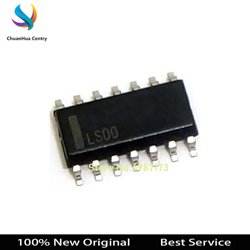 10 шт./лот SN74LS00DR 74LS00 SOP14 новая Оригинальная искусственная кожа