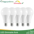 Kaguyahime 5 шт. 3 Вт-24 Вт Высокая яркость E27 светодиодный ная лампа 220 В Светодиодная лампа E27 светильник лампа Bombilla Ampoule 6 Вт 9 Вт 12 Вт 15 Вт 18 Вт 20 Вт