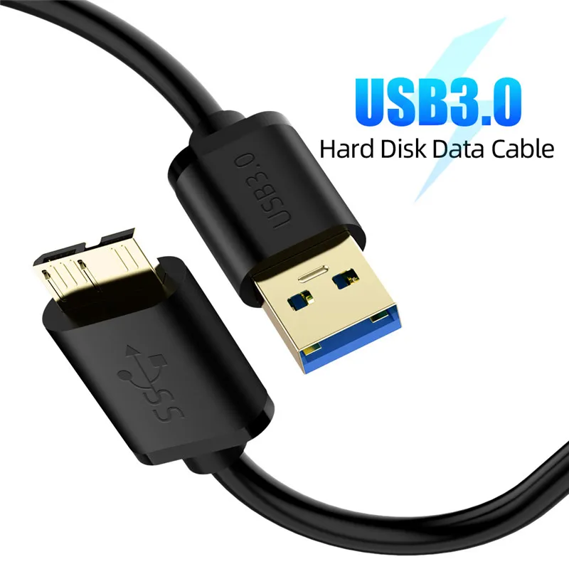 0 5 м/1 м USB 3 Тип A Micro B кабель высокого Скорость для синхронизации данных и зарядки