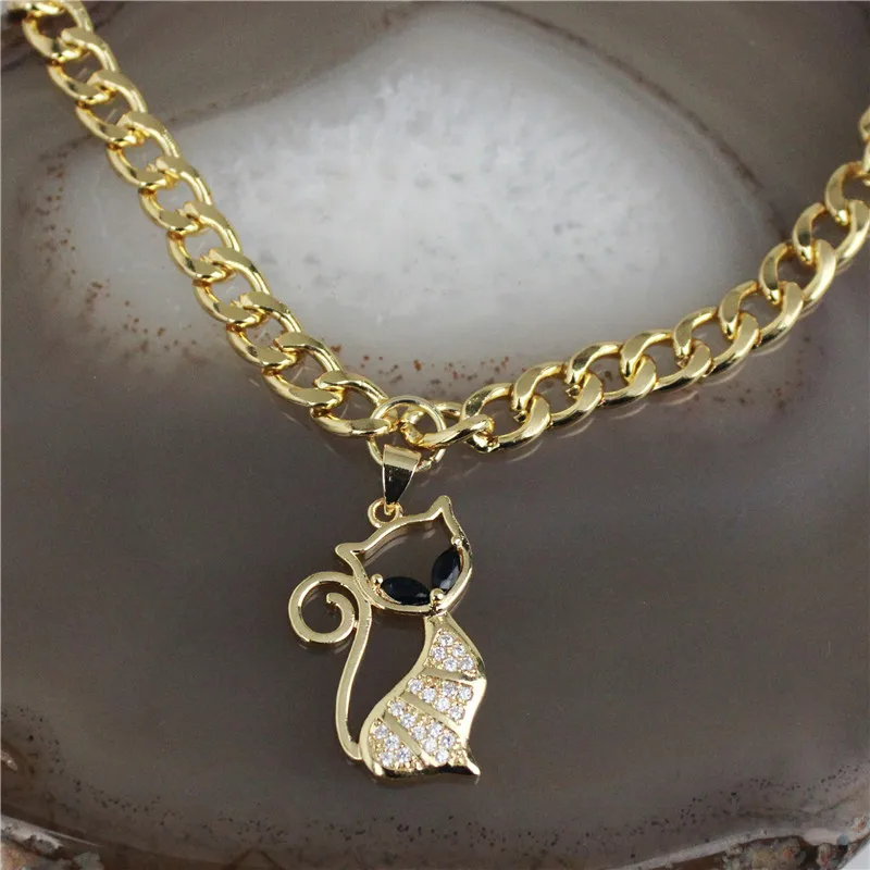 16 дюймов 10 шт./лот новый дизайн ожерелье с кубическим цирконием ювелирные изделия