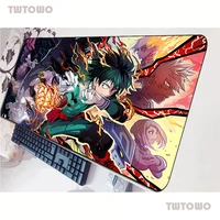my hero academia mouse pad boy gift computer mat 70x40cm gaming mousepad customized padmouse keyboard games pc gamer desk